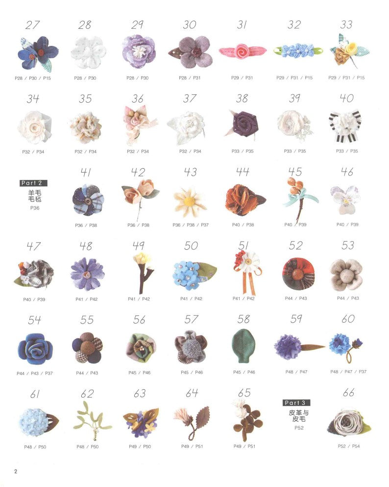 100 Examples of Fashionable Floral Decorations (2011) (CHINESE)