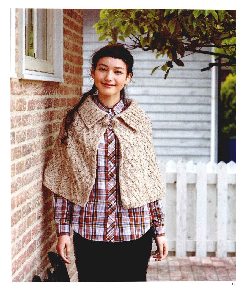 Nordic Aran Pattern - Handknitted Sweater & Shawl (2013) (CHINESE)