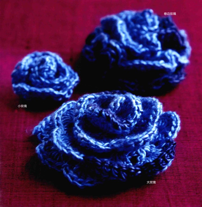 Nicky's Beautiful Garden Crocheted 3D Flowers (2017) (CHINESE)