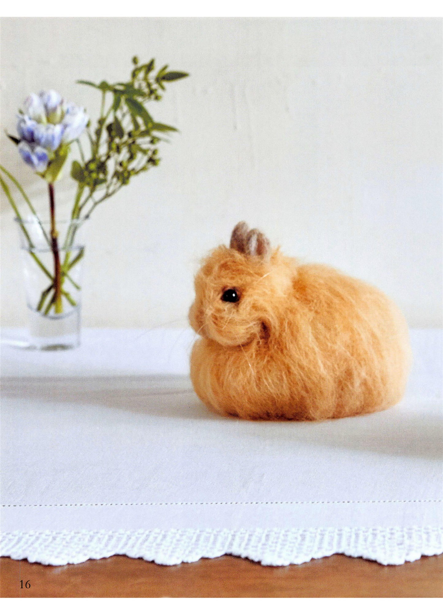 Realistic and Cute Felted Wool Rabbit (Makiko Hata, Chocolat Box) (2019)