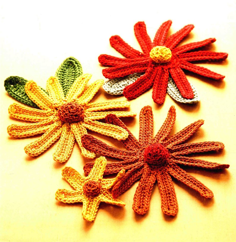 Nicky's Beautiful Garden Crocheted 3D Flowers (2017) (CHINESE)
