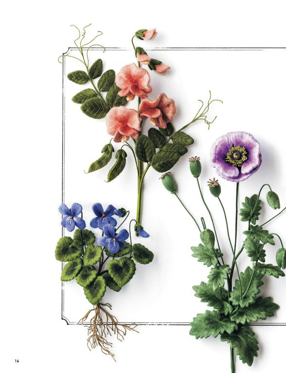 3D Embroidery Flowers and Butterflies (PieniSieni) (2021)