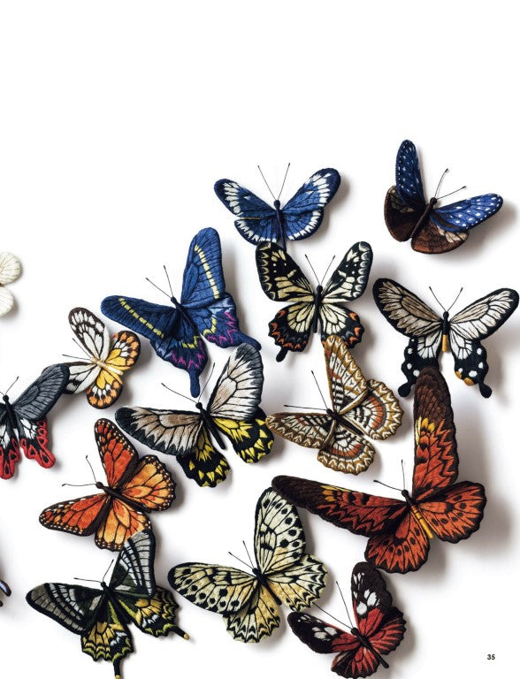 3D Embroidery Flowers and Butterflies (PieniSieni) (2021)
