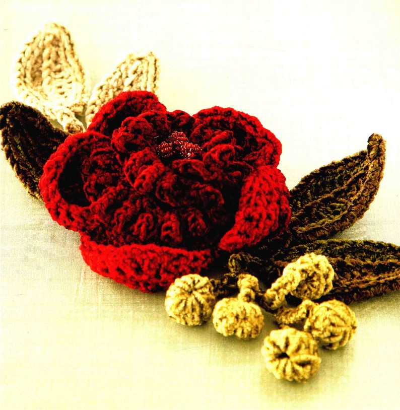 Nicky's Beautiful Garden Crocheted 3D Flowers (2017) (CHINESE)