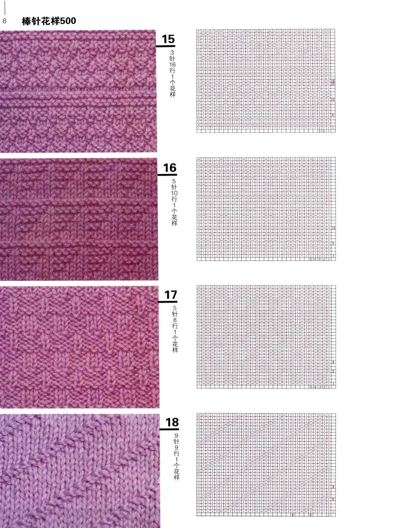 500 Knitting Patterns Collector's Edition (CHINESE)