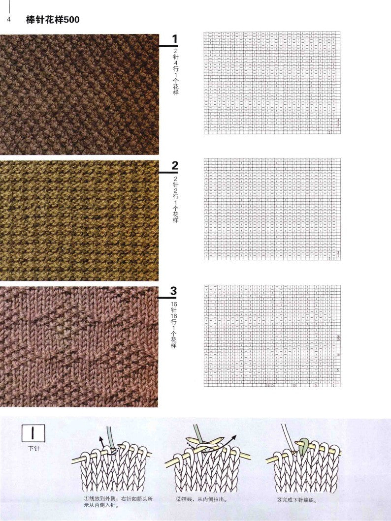 500 Knitting Patterns Collector's Edition (CHINESE)