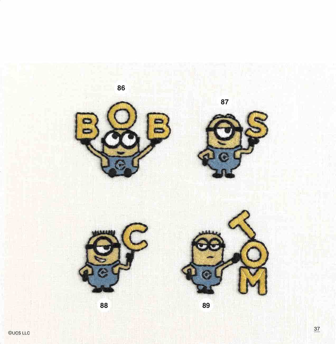 It's So Cute! Minions Embroidery (applemints) (2021)
