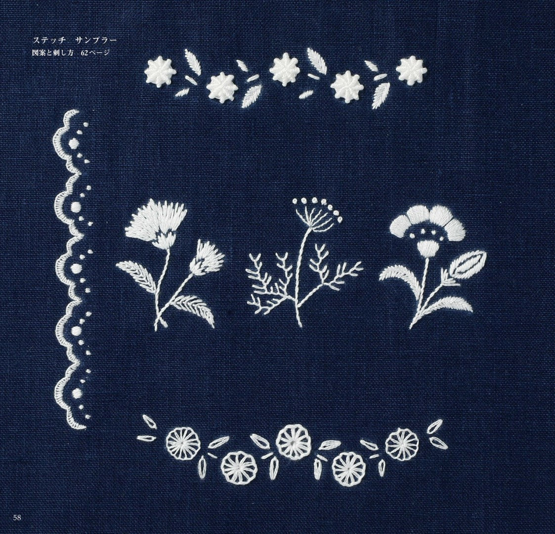 Basics of Embroidery that Allows You to stitch Beautifully Even for The First Time (Yumiko Yasuda) (2017)