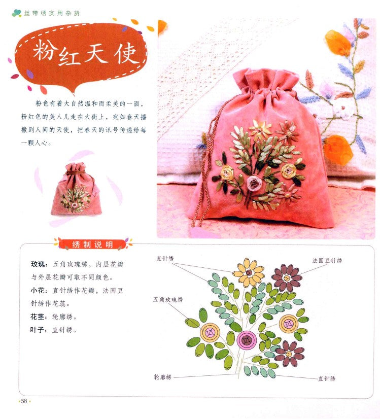 Ribbon Embroidery Practical Sundries (2011) (CHINESE)
