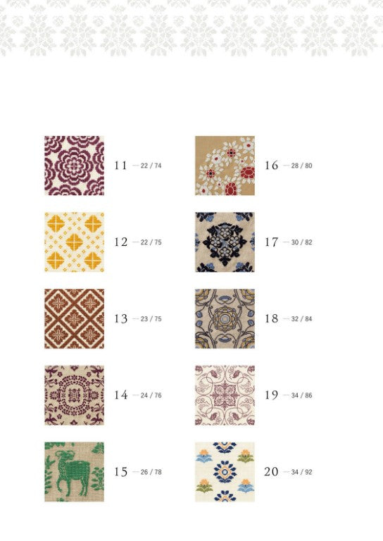 Enjoy The Shosoin Pattern with Cross-Stitching (Saeko Endo) (2024)