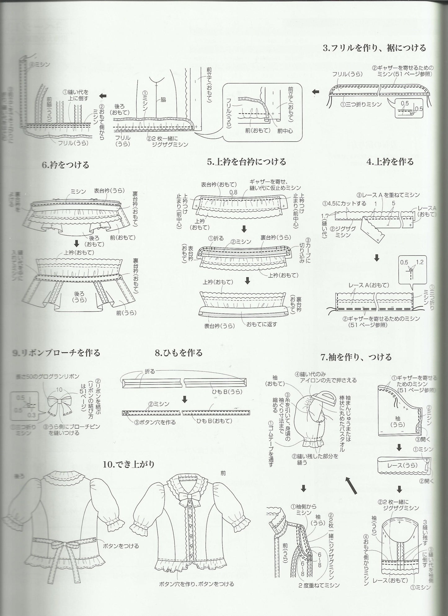 Otome Sewing Book Vol.5 (Lady Boutique Series No.3759) WARNING READ NOTES!