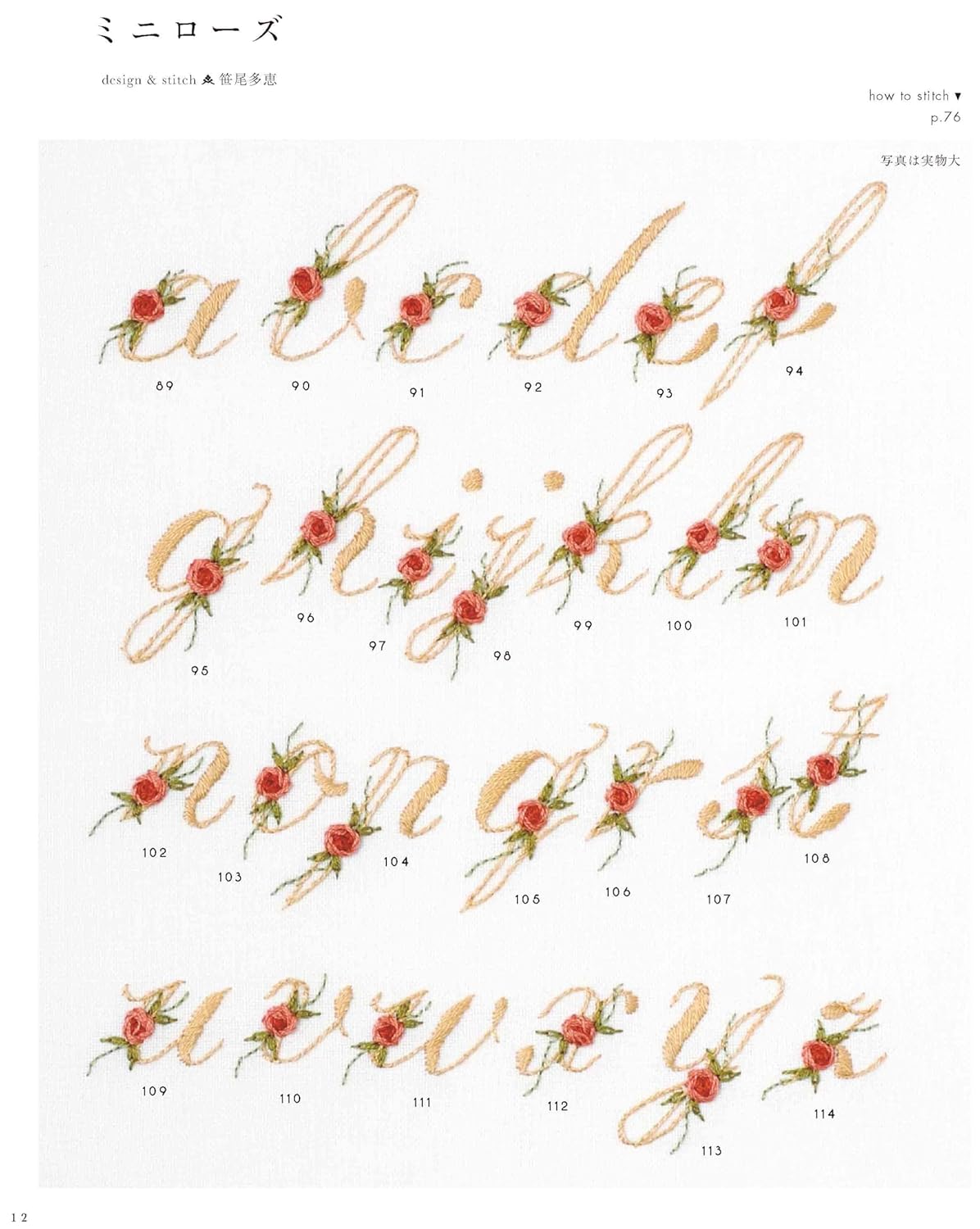 Complete Collection of Letter Embroidery (applemints) (2025)