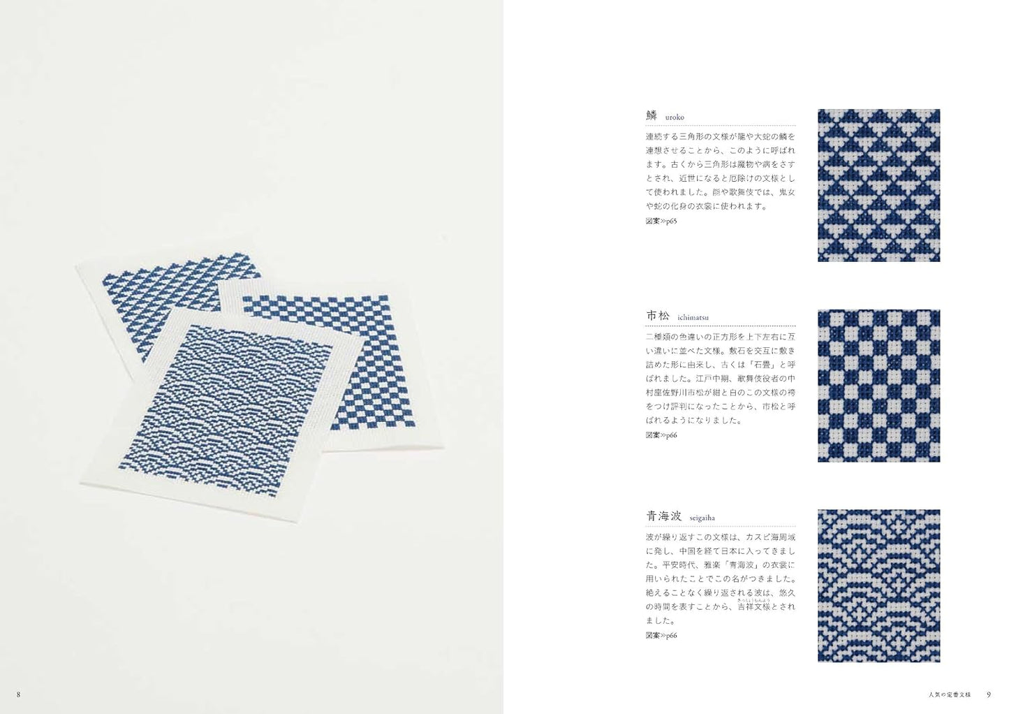 (PREORDER-Delivery in 48hrs) Enjoy Japanese Patterns With Cross-Stitch (Saeko Endo) (2013)