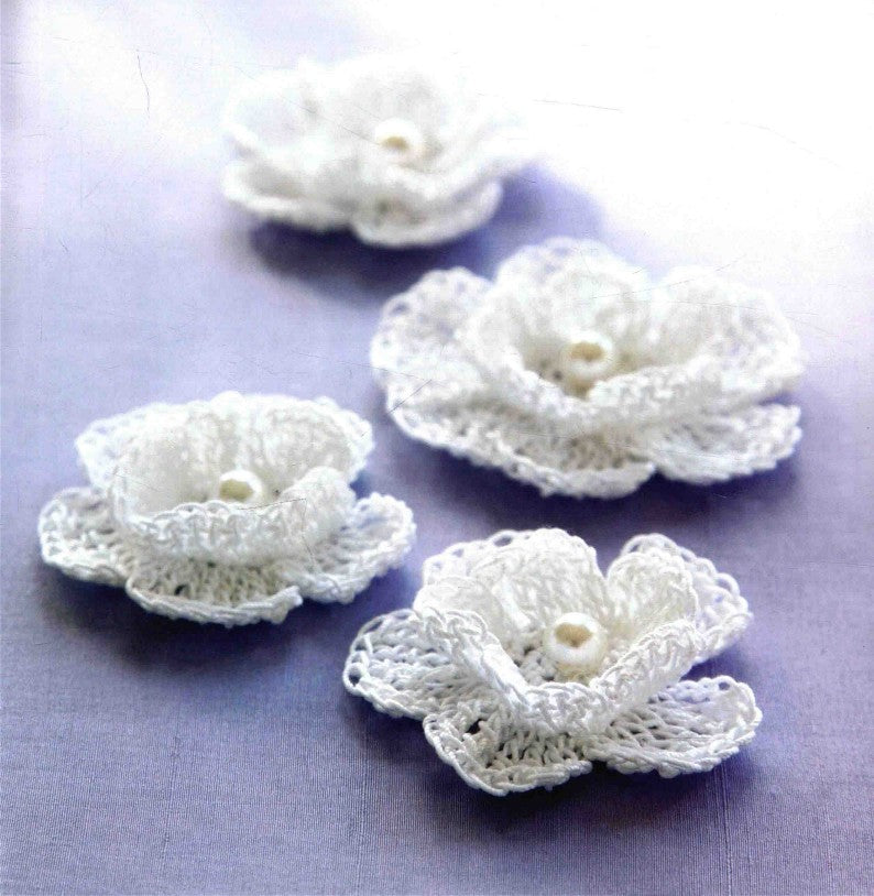 Nicky's Beautiful Garden Crocheted 3D Flowers (2017) (CHINESE)