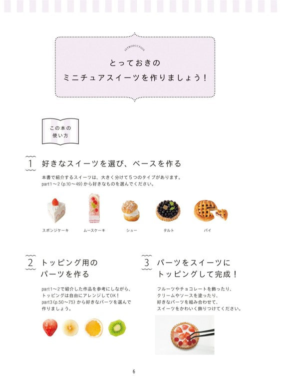 Special Miniature Sweets Made of Resin Clay (Mayu Sekiguchi) (2016)
