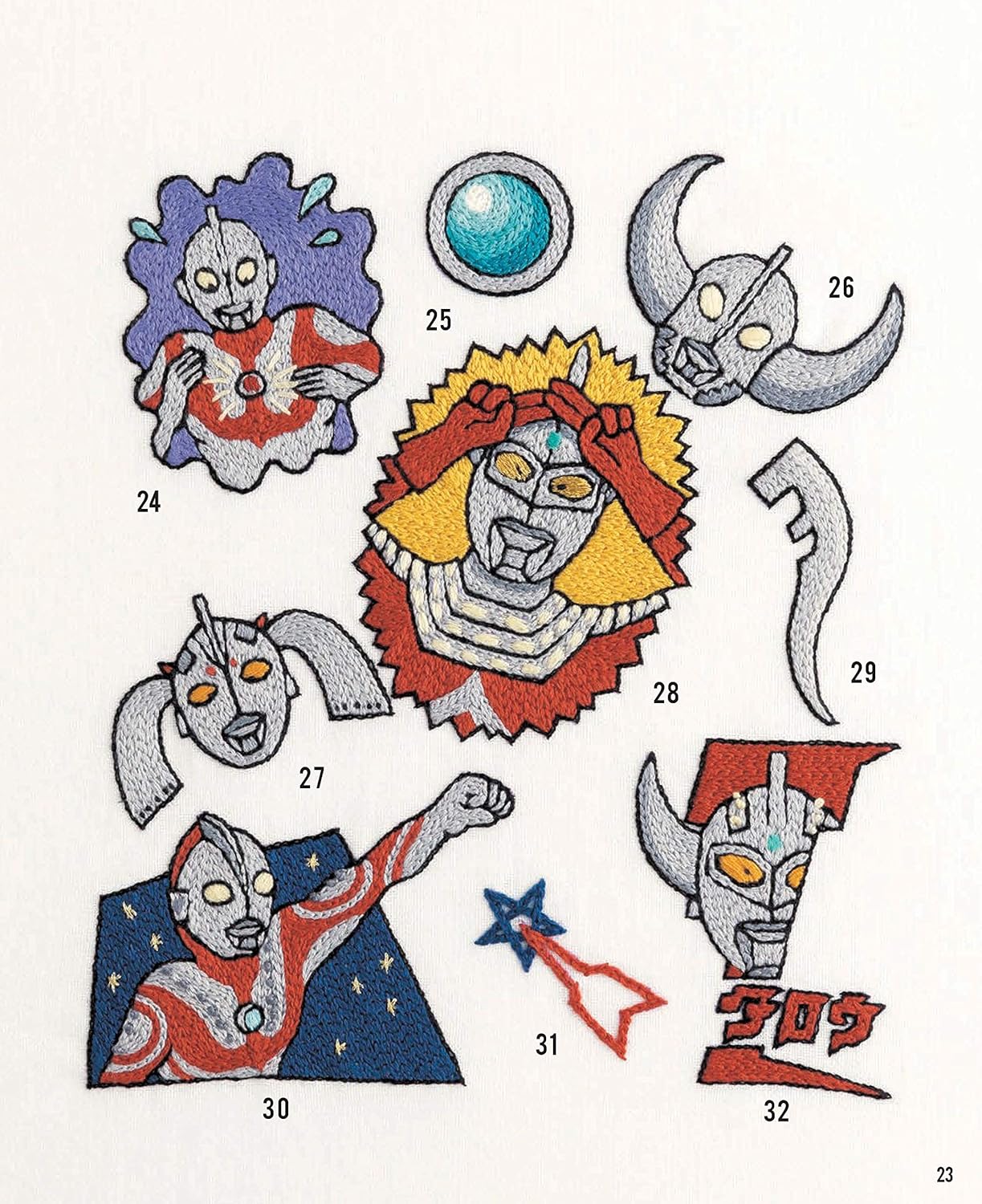 The First Embroidery Book of Ultraman (applemints) (2019)