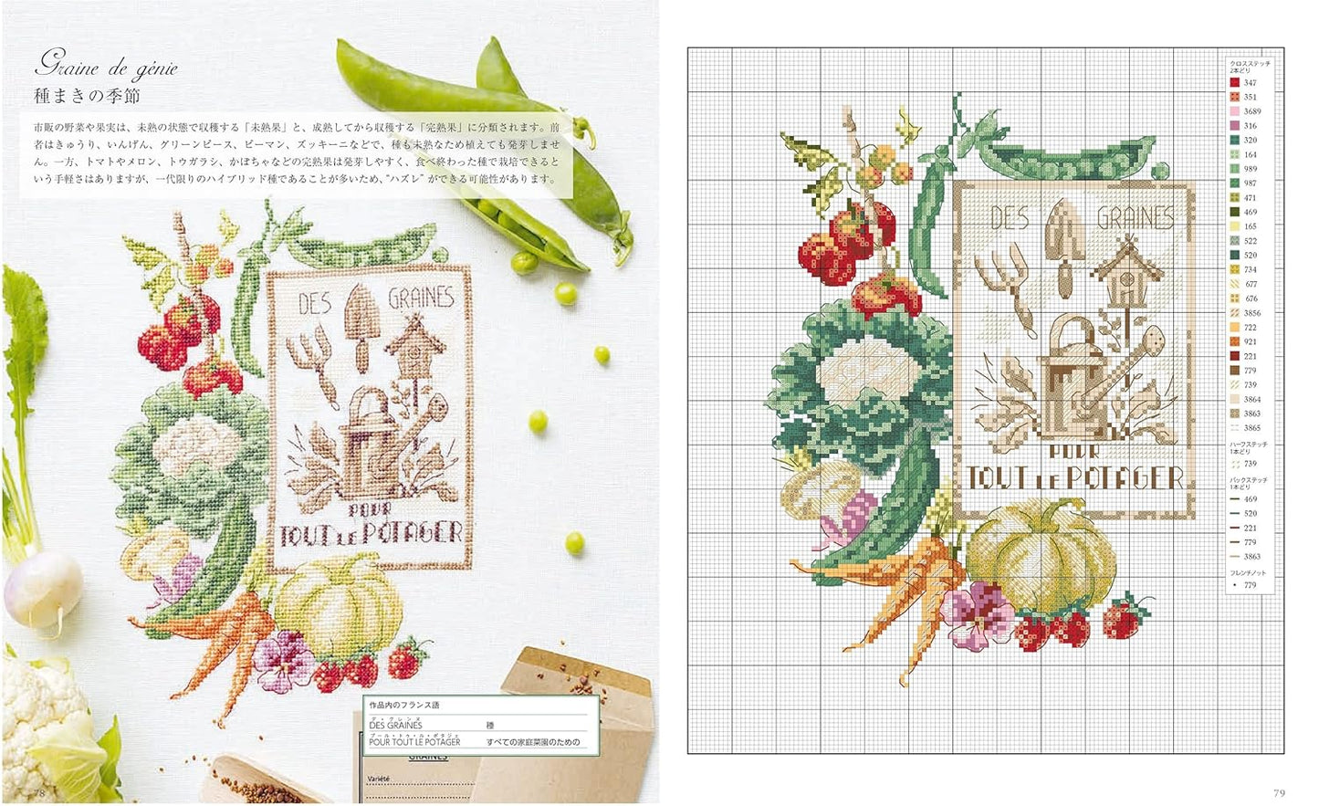 Cross-Stitch of French Nature (Veronique Enginger) (2022)