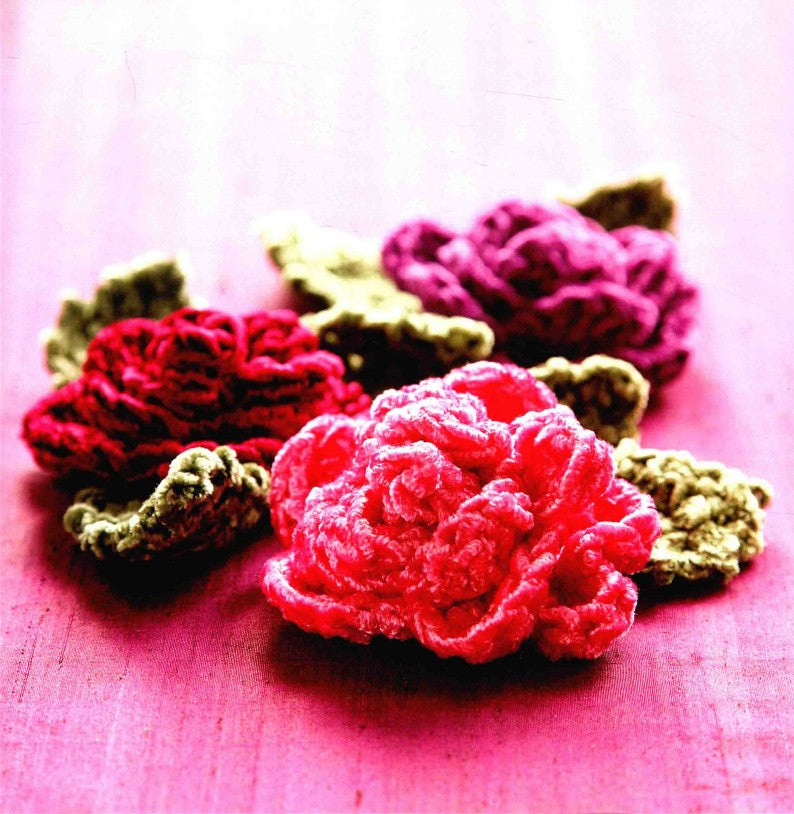 Nicky's Beautiful Garden Crocheted 3D Flowers (2017) (CHINESE)