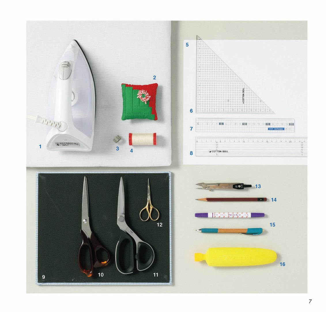 The Basics of Patchwork - Enjoy Matching Fabrics (Eiko Okano) (2021)