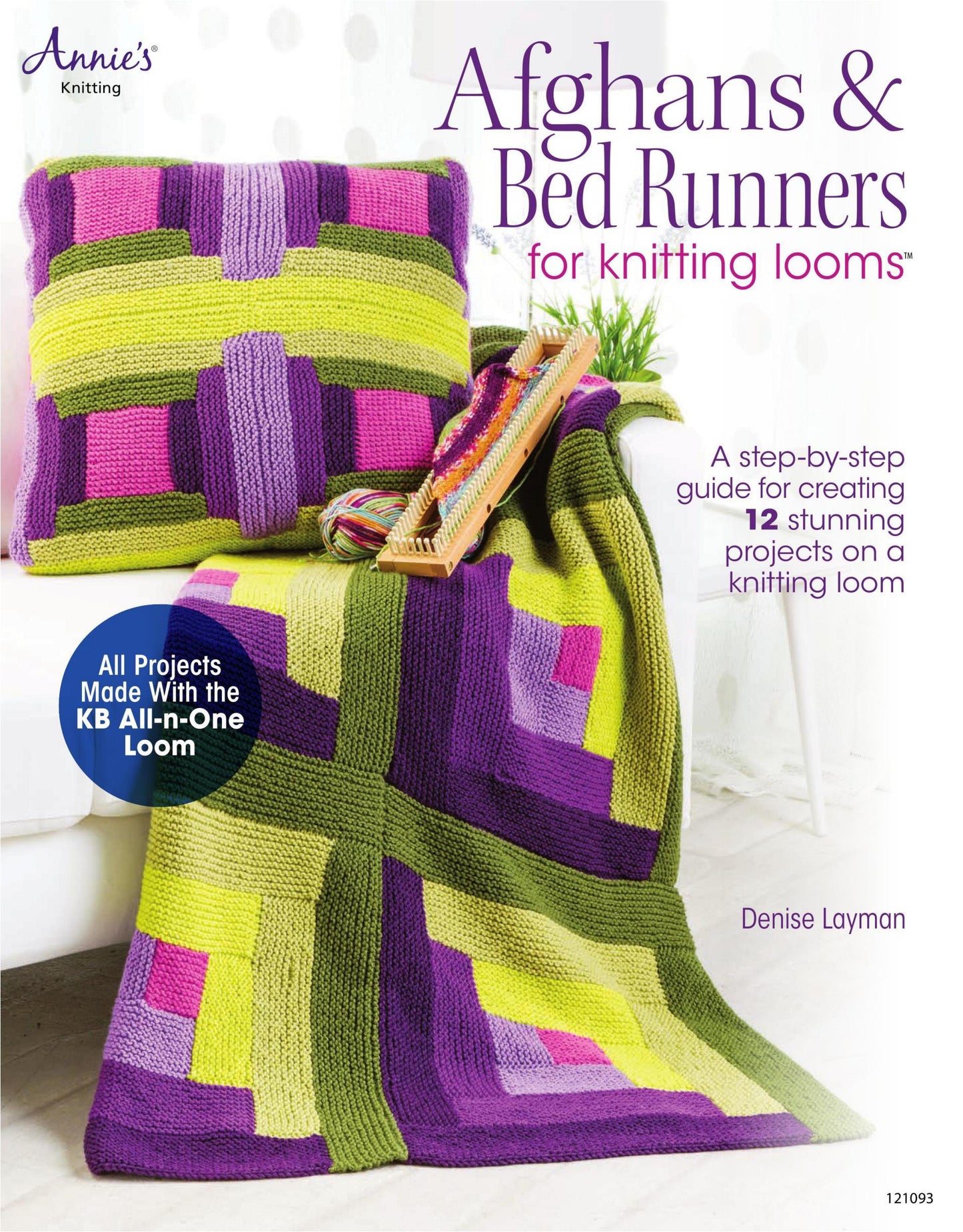 Afghans & Bed Runners for Knitting Looms (Annie's Knitting)