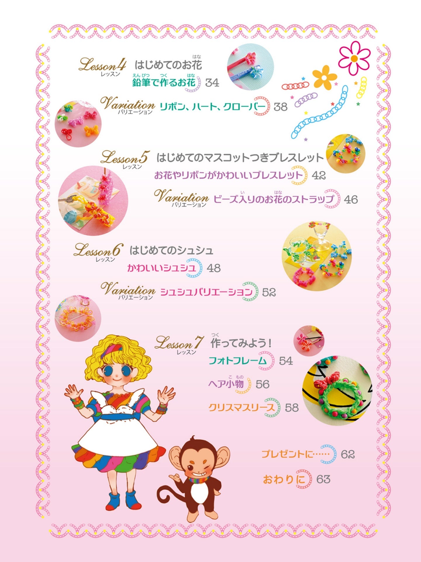 Colorful Rubber Band Accessories by Eriko Teranishi