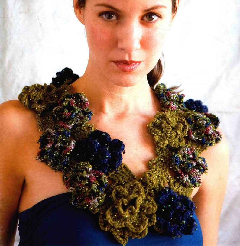 Nicky's Beautiful Garden Crocheted 3D Flowers (2017) (CHINESE)