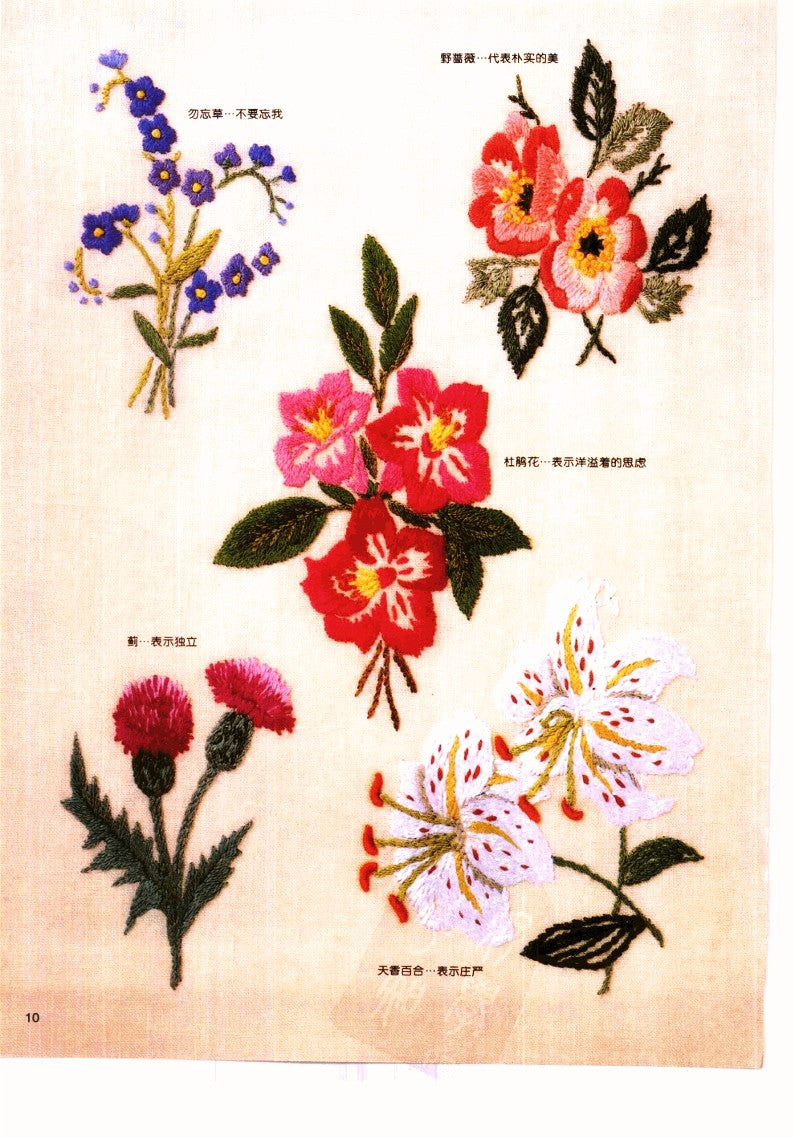100 Examples of Practical Embroidery (2002) (CHINESE)