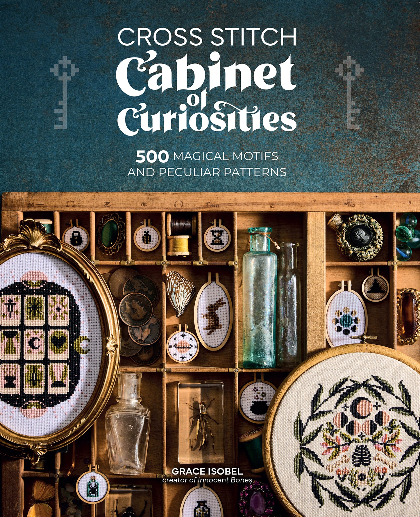 Cross Stitch Cabinet of Curiosities (Grace Isobel)