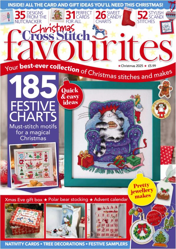 Cross Stitch Favourites - Issue 42, Christmas 2025
