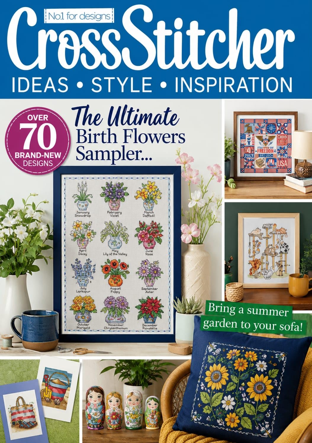 CrossStitcher - The Ultimate Birth Flowers Sampler