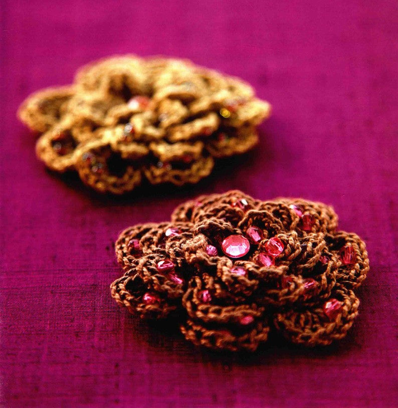 Nicky's Beautiful Garden Crocheted 3D Flowers (2017) (CHINESE)