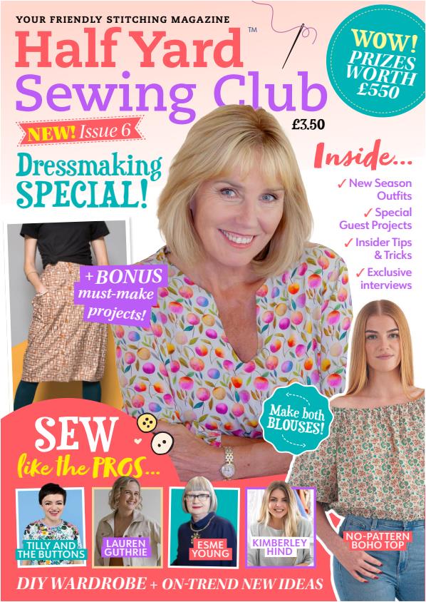 Half Yard Sewing Club - Issue 6, 2026