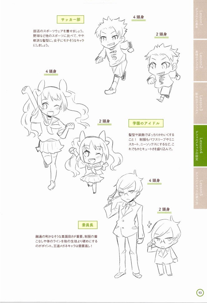 How to Draw Deformed Characters