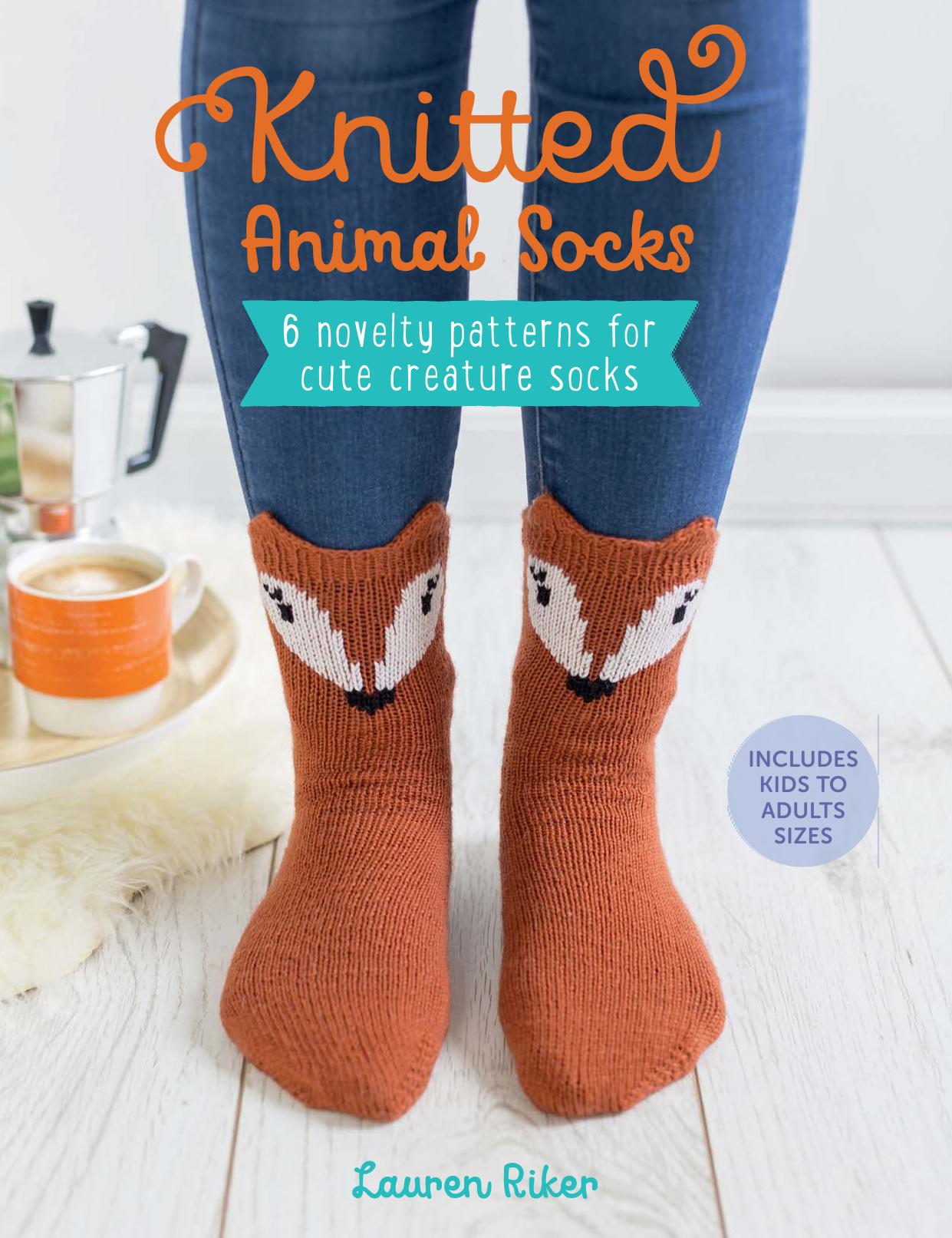 Knitted Animal Socks (Lauren Riker)
