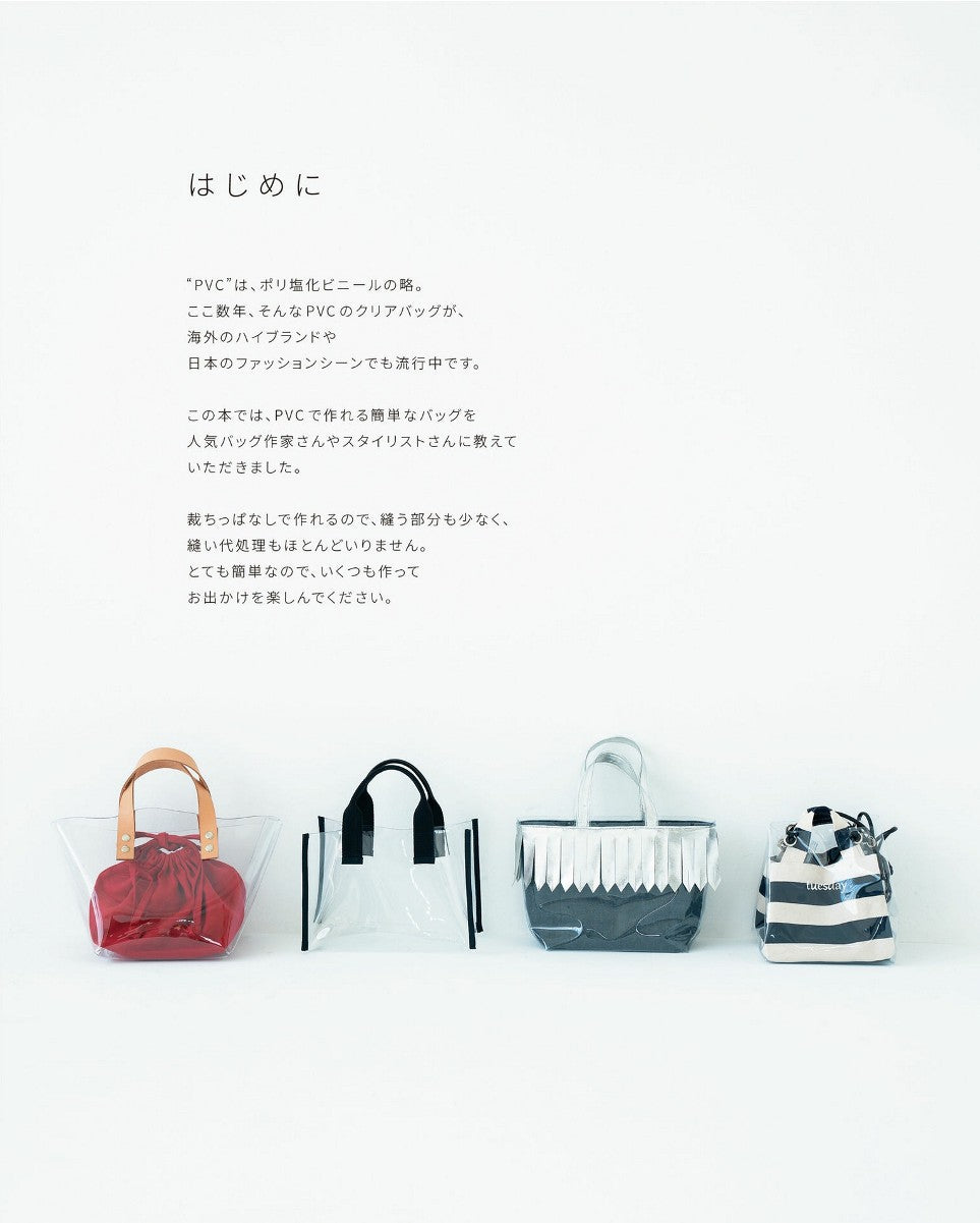 Stylish PVC Clear Bag (2019)