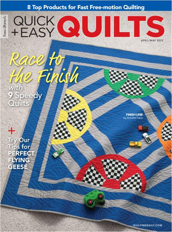Quick+Easy Quilts (2023) Full Year Collection (6 Issues)