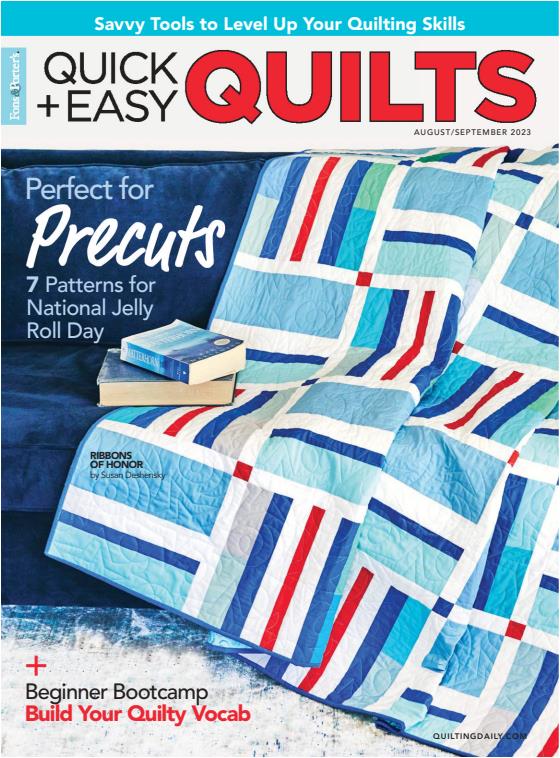 Quick+Easy Quilts (2023) Full Year Collection (6 Issues)