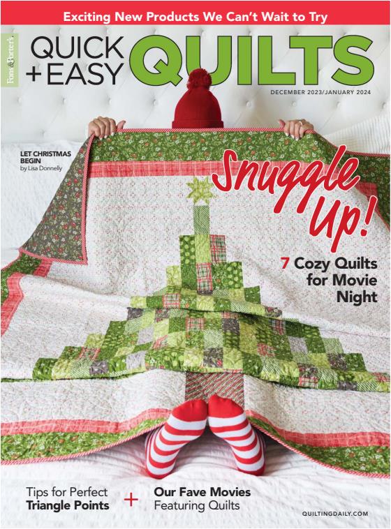 Quick+Easy Quilts (2023) Full Year Collection (6 Issues)
