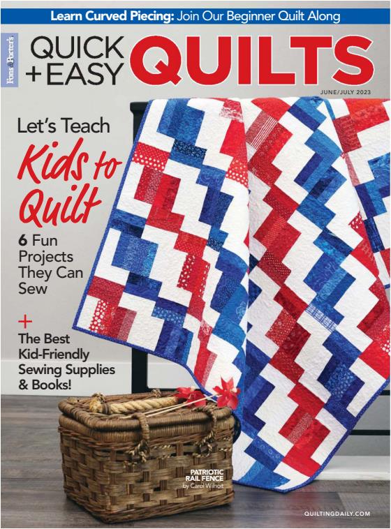 Quick+Easy Quilts (2023) Full Year Collection (6 Issues)