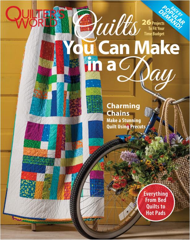 Quilter's World (2023) Full Year Collection (9 Issues)