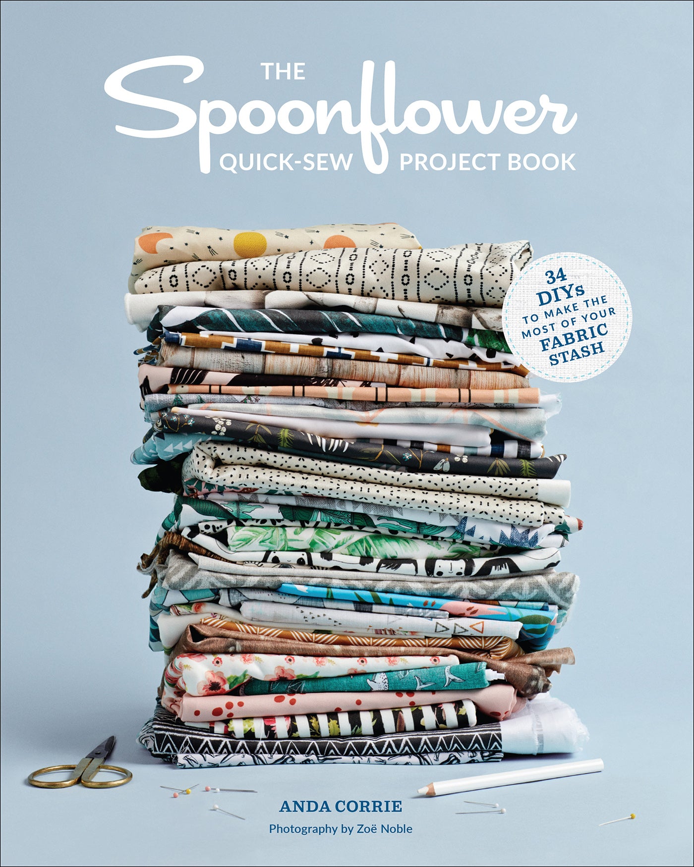 The Spoonflower Quick-sew Project Book (Anda Corrie) (2018)