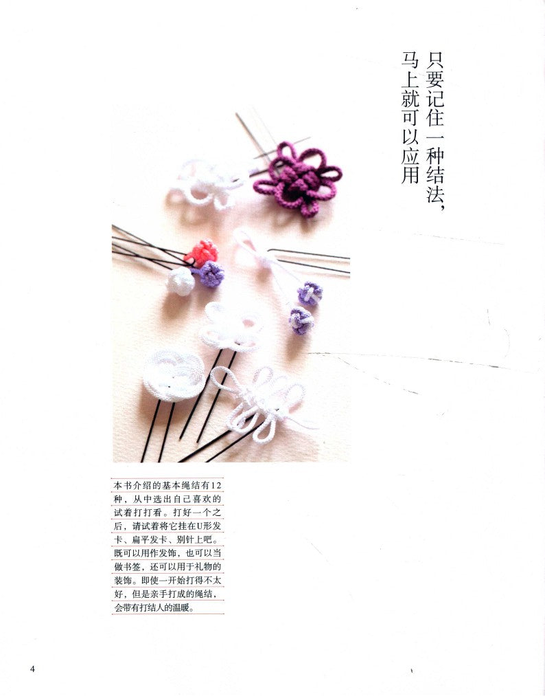 Beautiful and Elegant Hand-Woven Knots (2013) (CHINESE)
