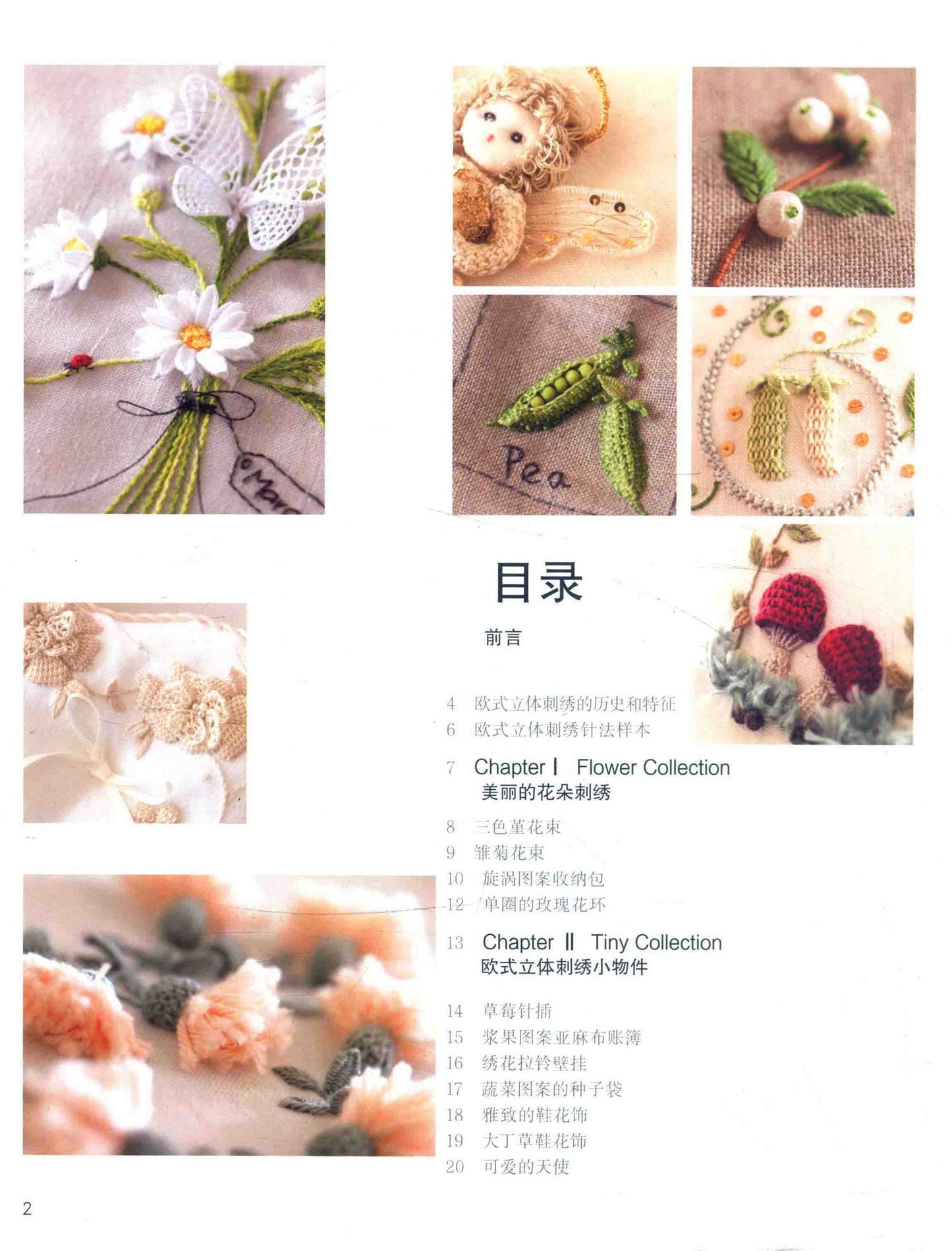 Beautiful Three-Dimensional Embroidery (Ayako Otsuka) (CHINESE)