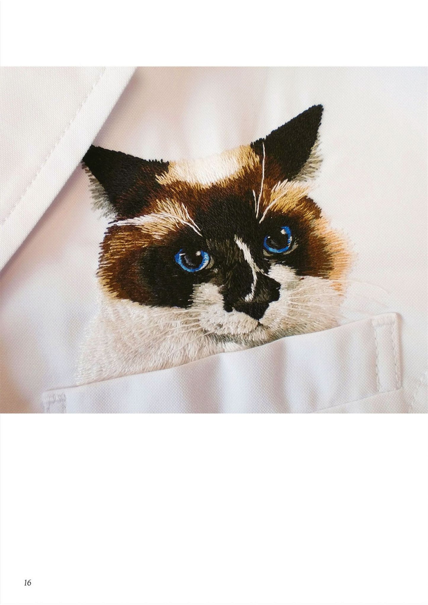 Neko Shirt Cat Embroidery (2015)