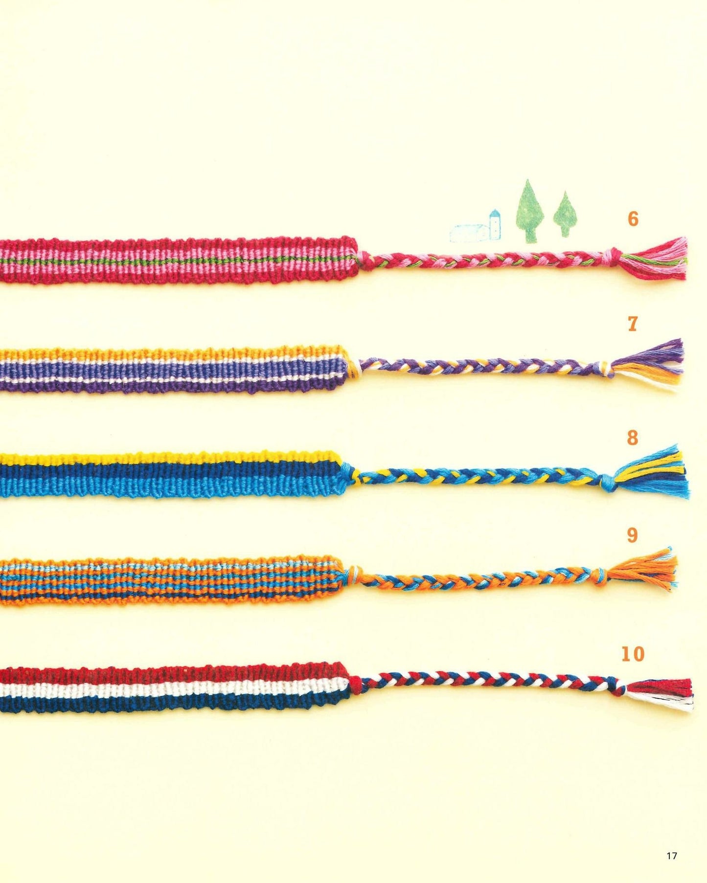 The Cutest Misanga World Made with Embroidery Thread