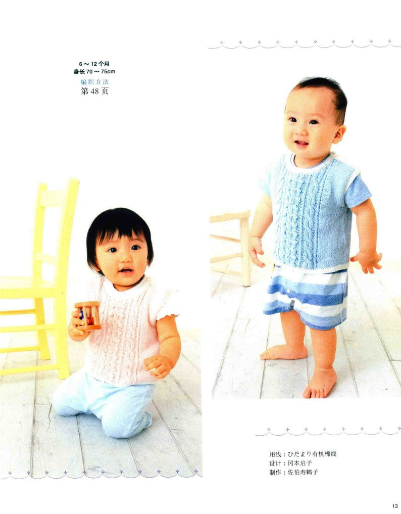 0-3 Years Old Baby Spring and Summer Cool Clothes (2012) (CHINESE)