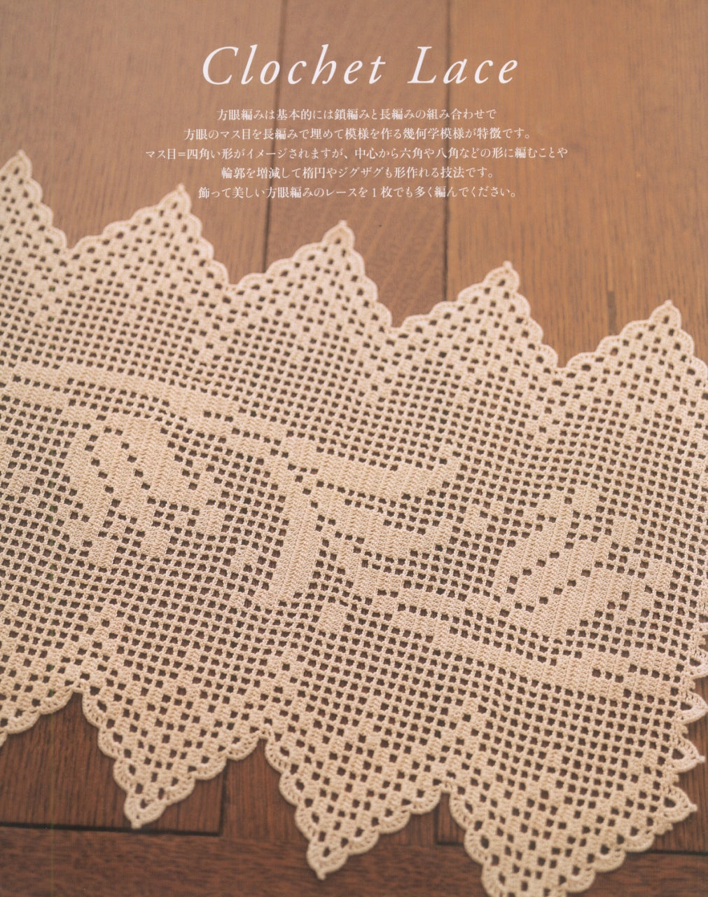 Beautiful Grid Crochet Lace