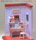 Dollhouse Miniature Accessories - Wall and Floor