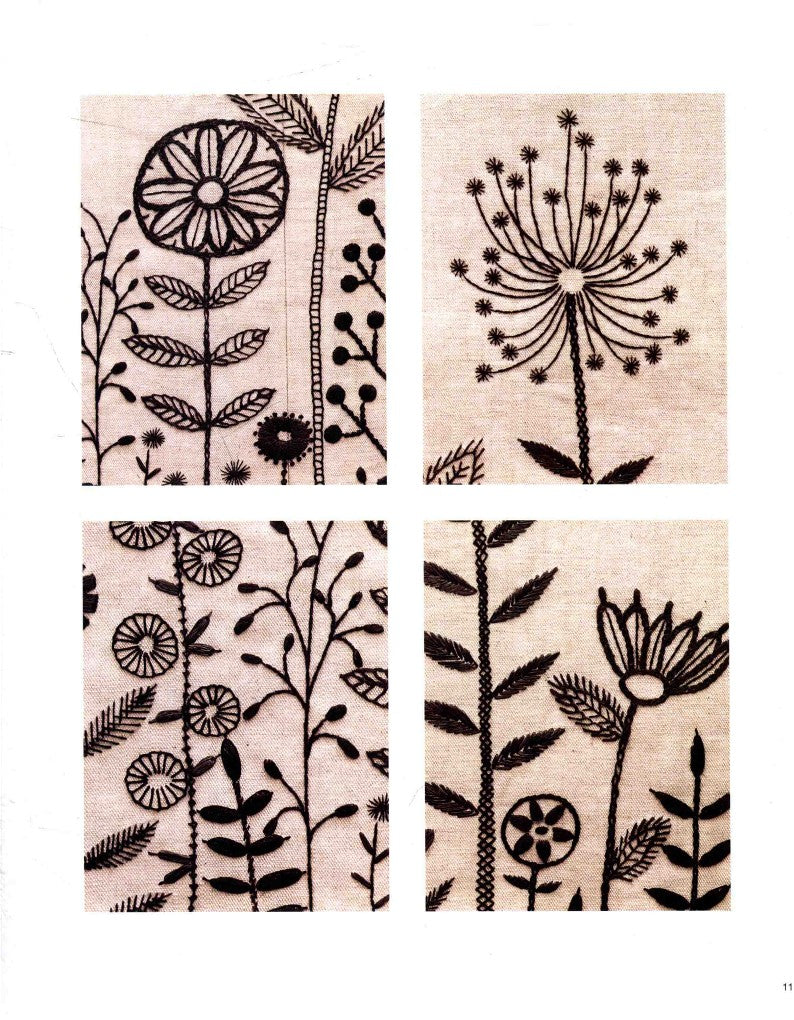 Naoko Shimoda's Embroidery Book - Backpack, Coin Purse and Small Items (2014) (CHINESE)